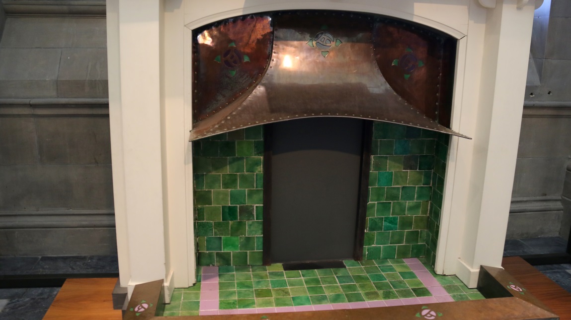 Popular color for fireplaces