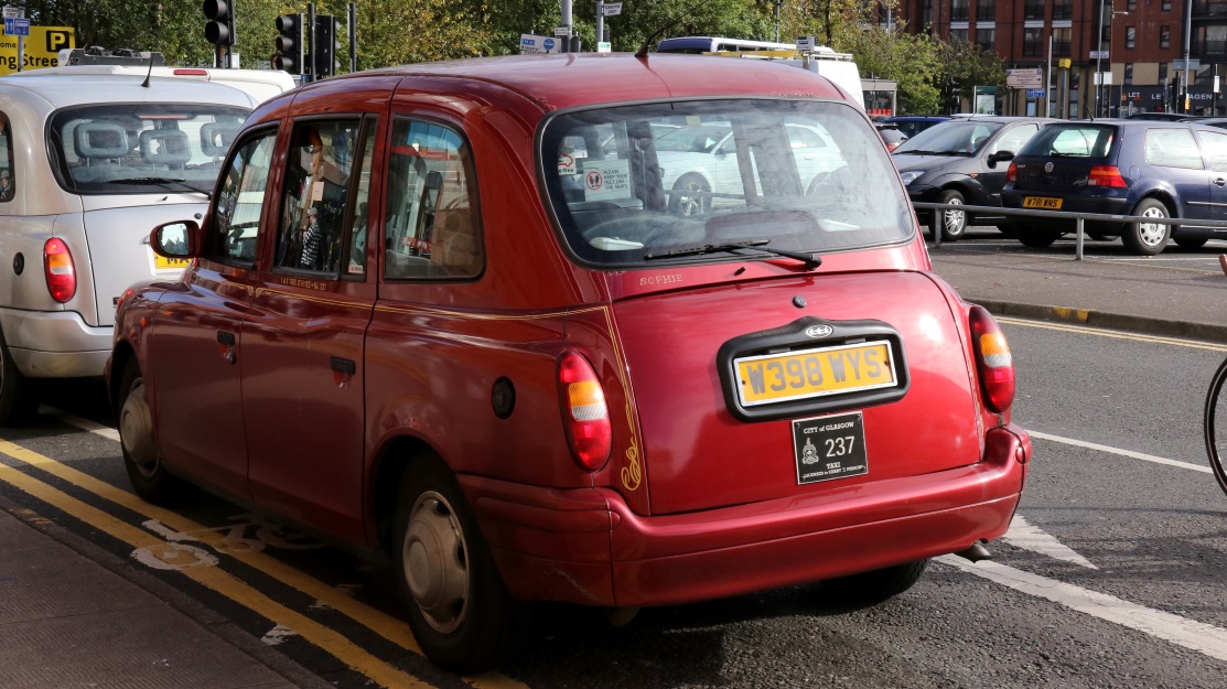 Glasgow taxi