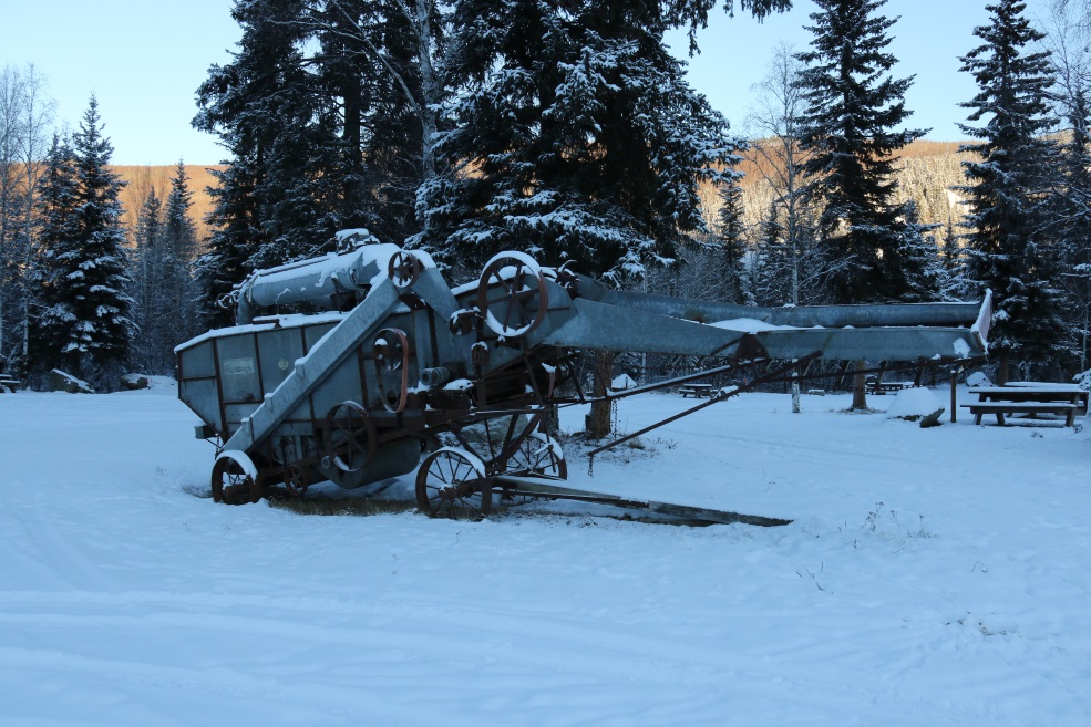 Antique pieces of equipment