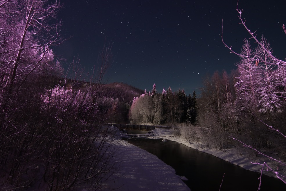 Monument Creek looking West