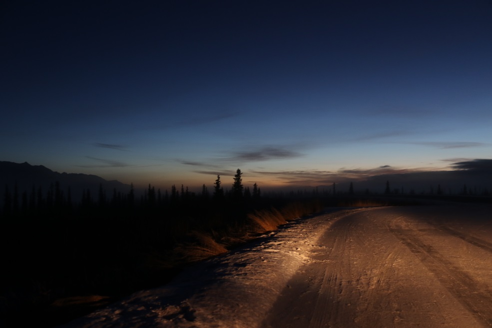 Pullout in Broad Pass