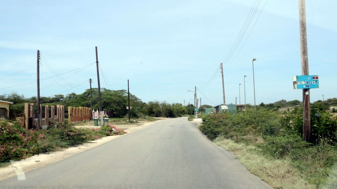 Residential street in Piscadera