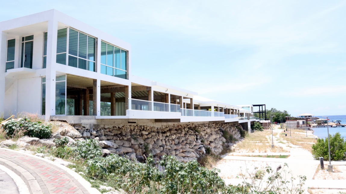 Water side view of Piscadera Bayside