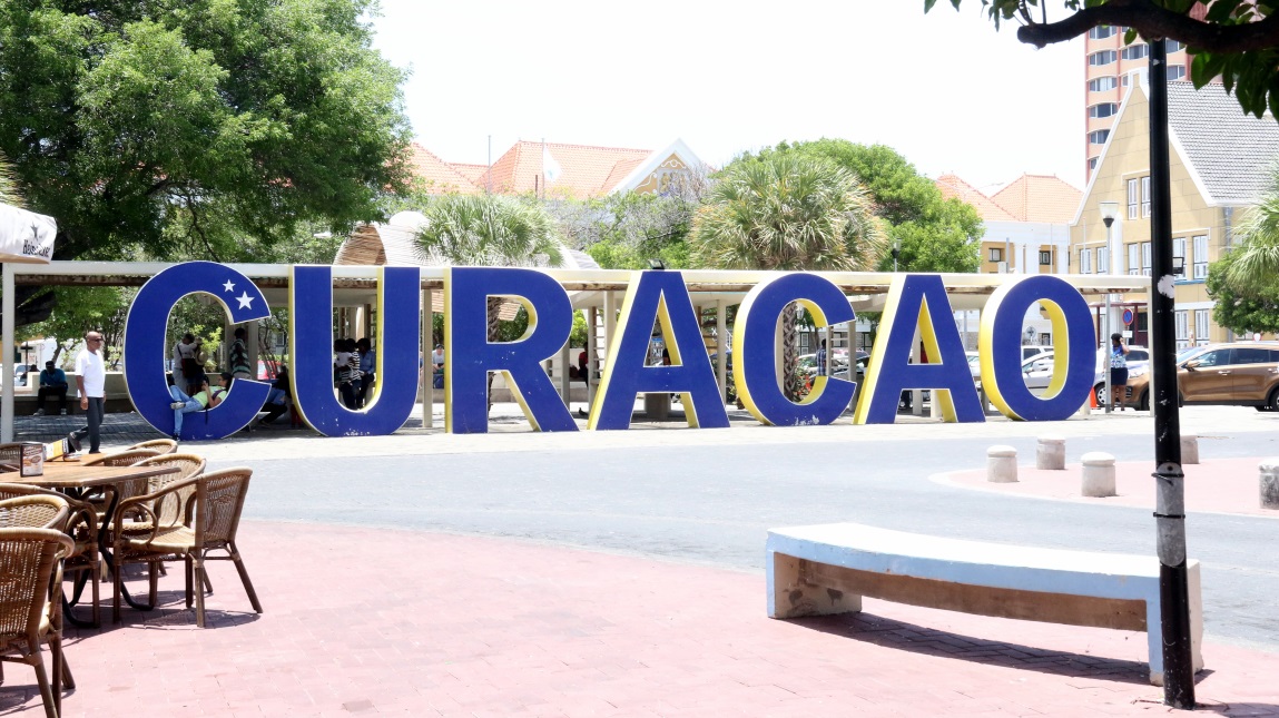 Large sign for tourists