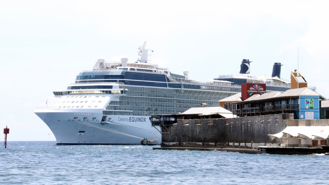 Our ship from a distance