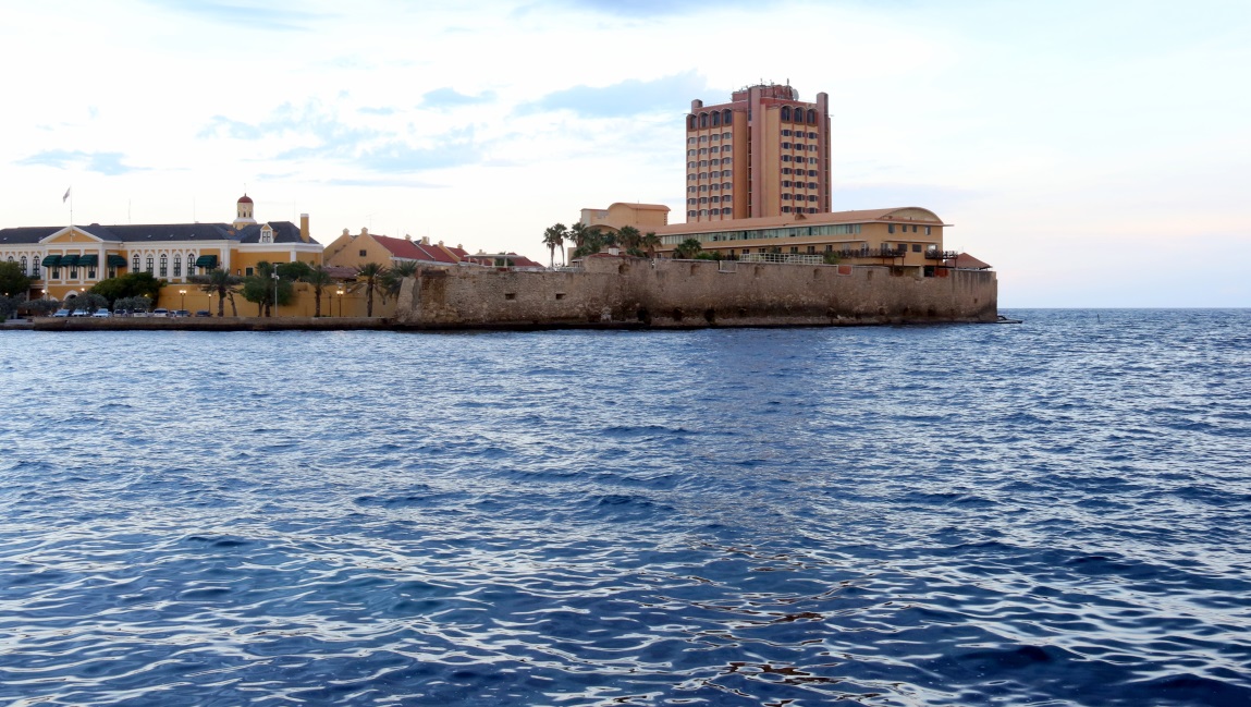 Wider view of the Plaza Hotel area