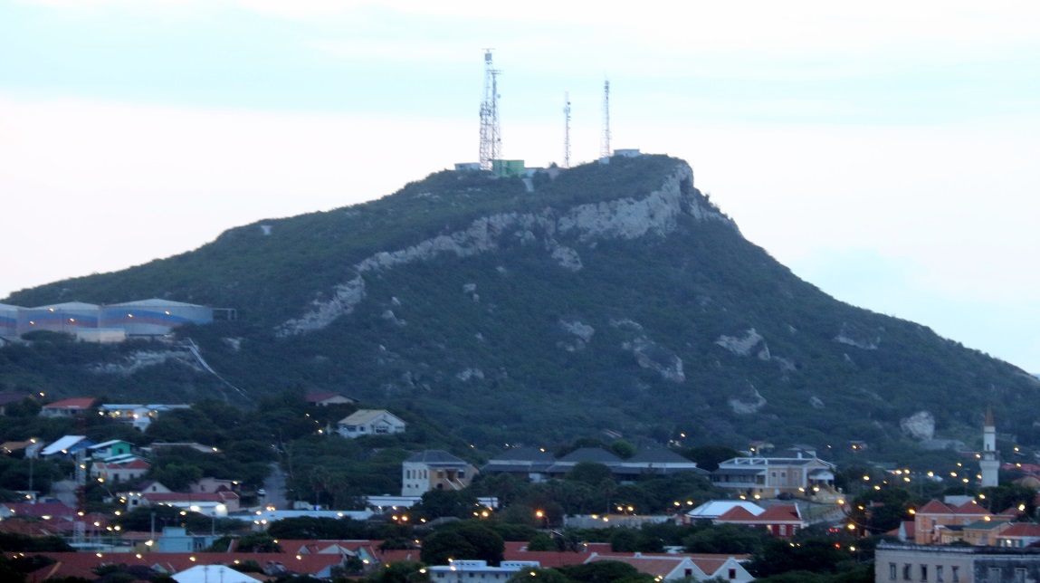 Hill Northwest of our ship
