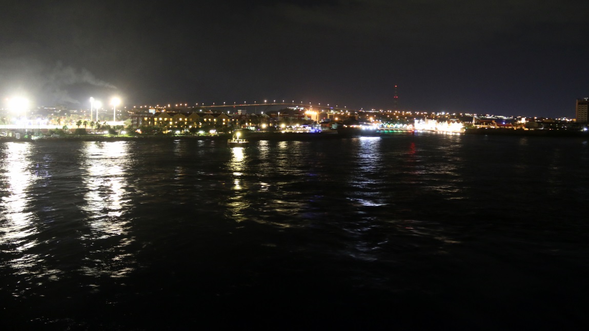 Night view of Willemstad