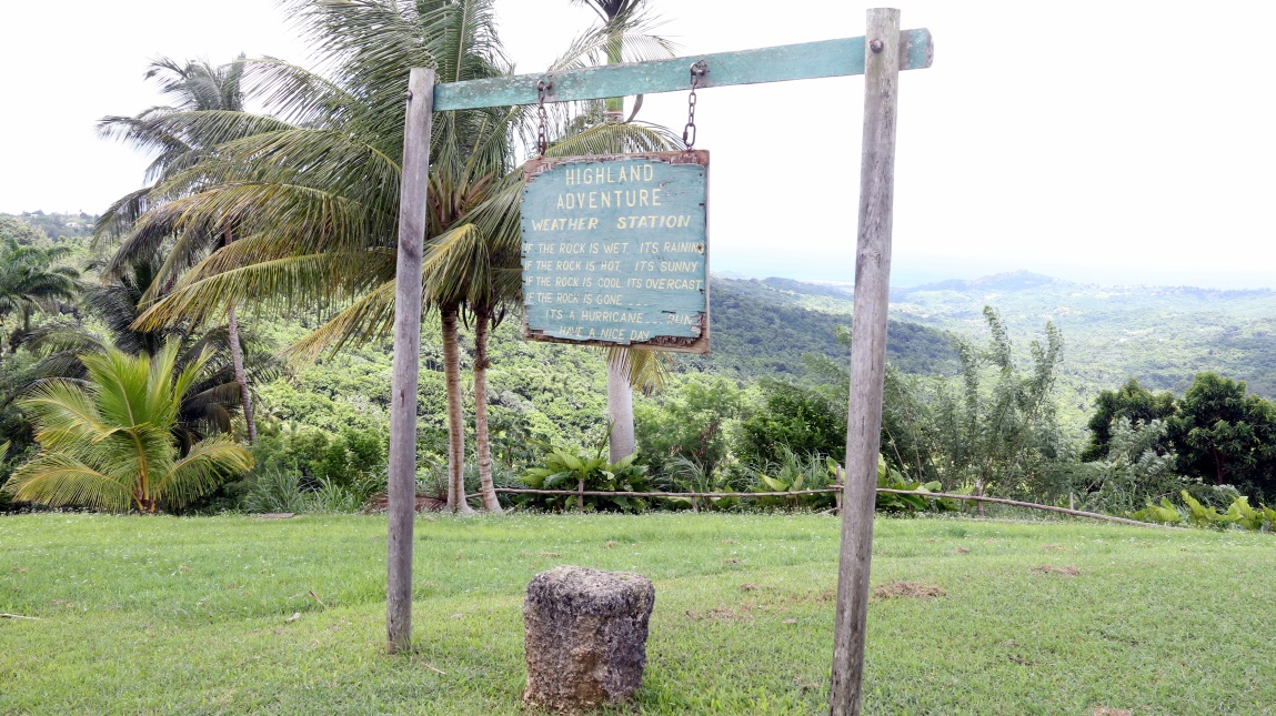 Hilltop weather station