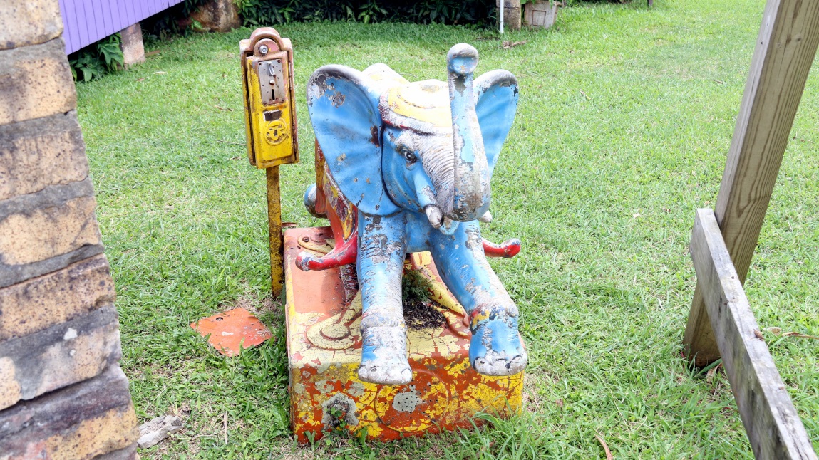 Coin operated ride