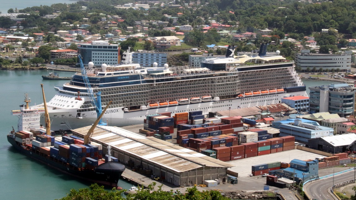 Closer view of our ship