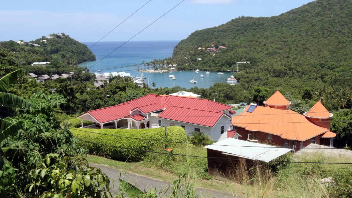 View of Marigot Bay