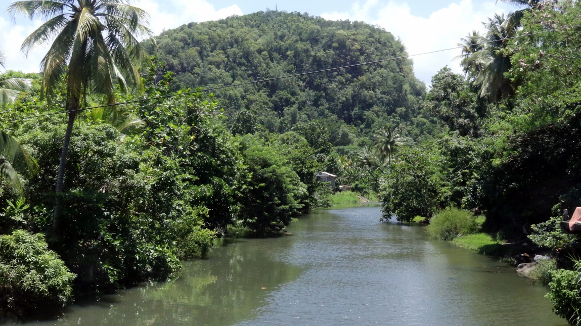 Crossing a small river