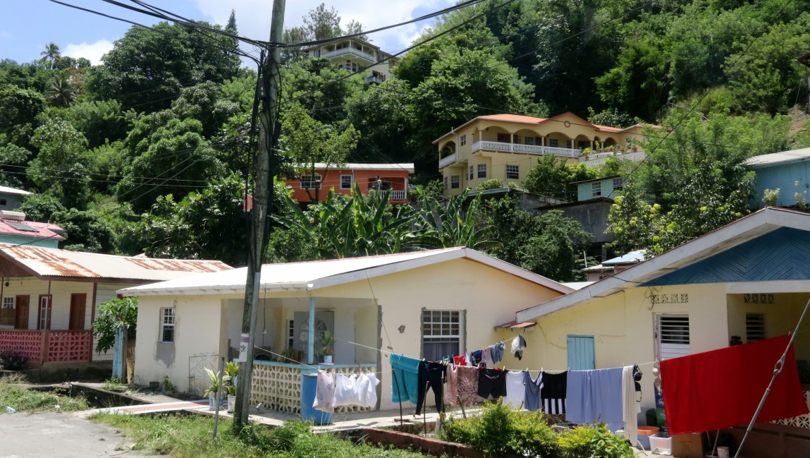 Residential street in Canaries