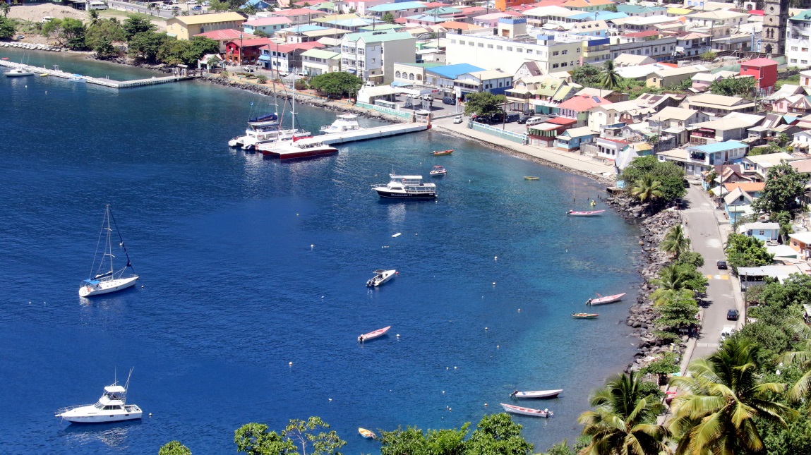 Soufriere waterfront