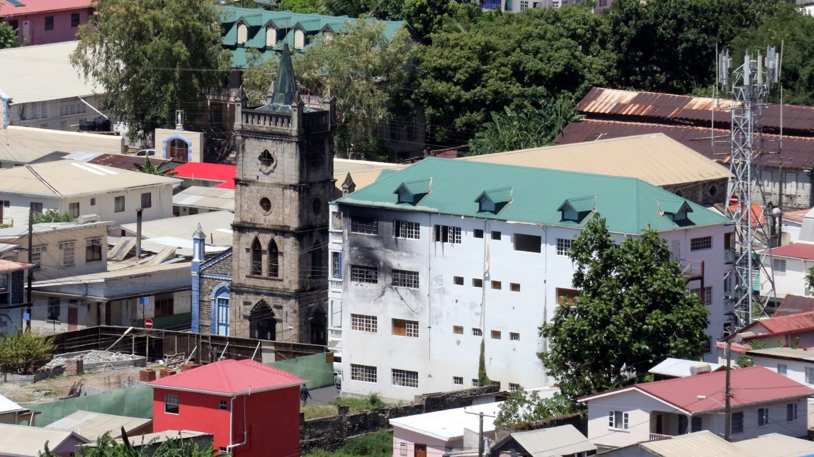 Church of the Assumption seen from the hillside