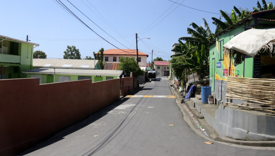 Residential street in Canaries