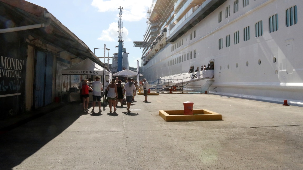 Gangway to get back on the ship