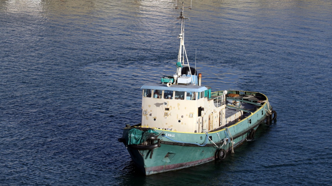Older tug boat