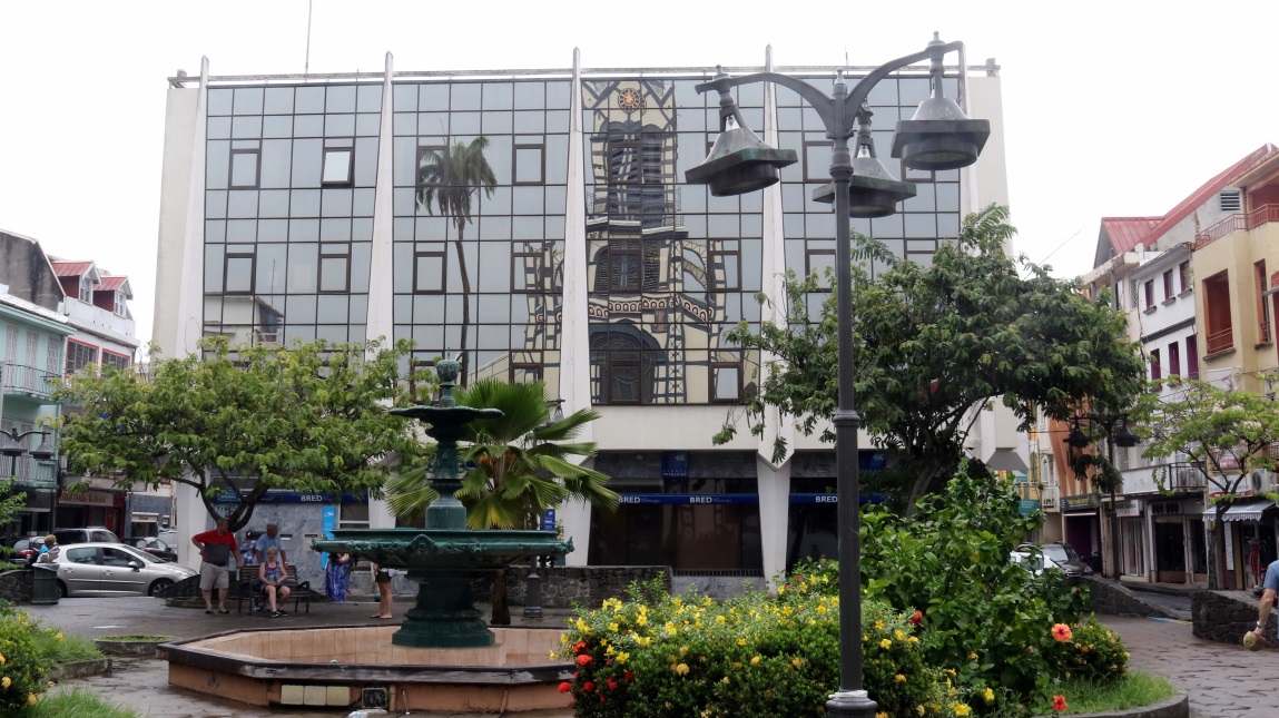 Reflection of the cathedral