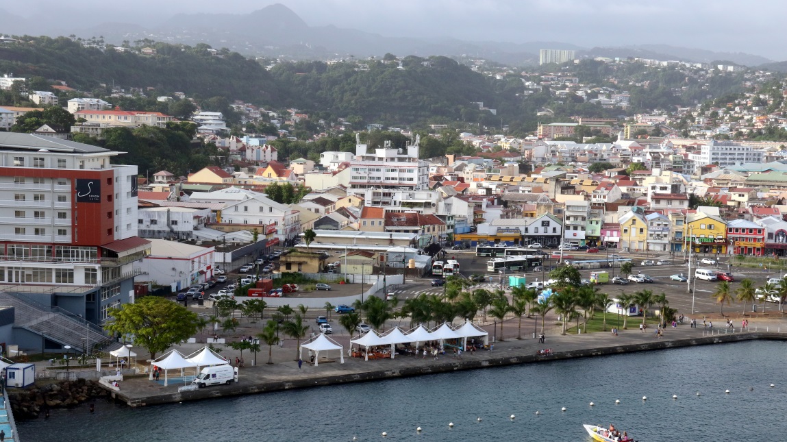 Tourist area of town