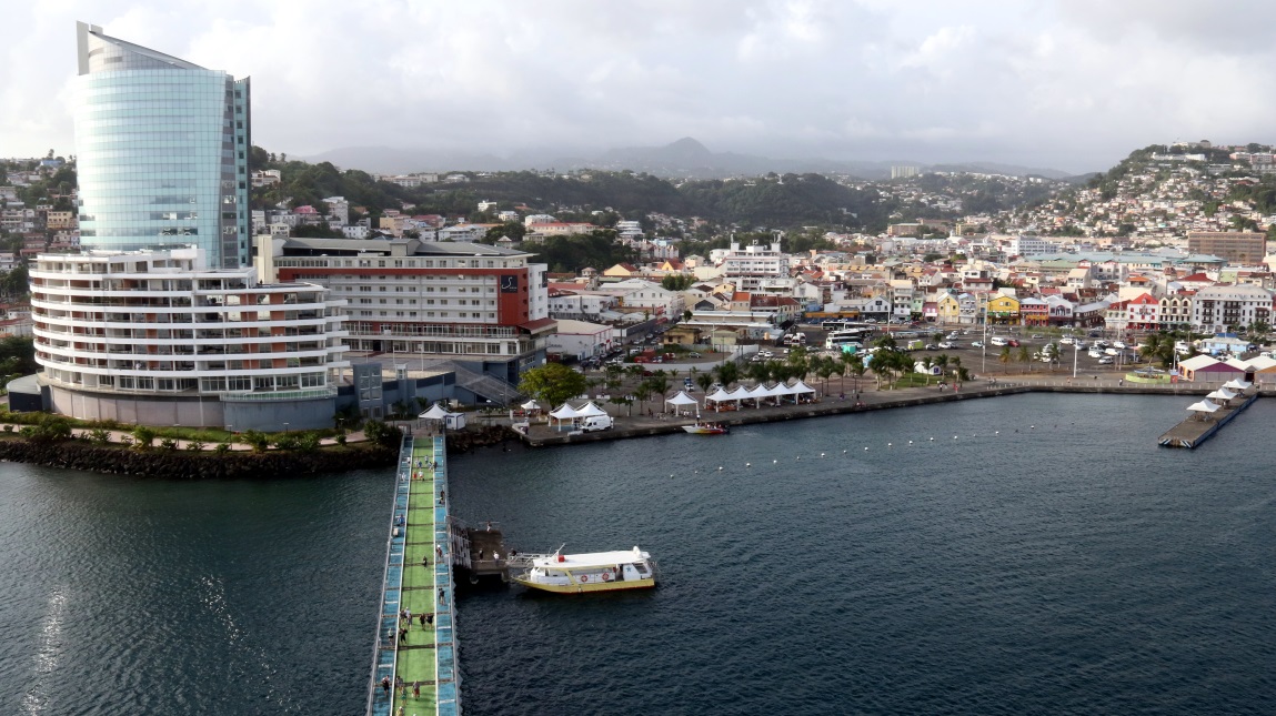 Good view of the walkway