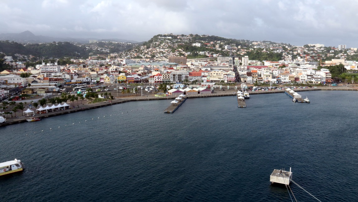 View of most of the town