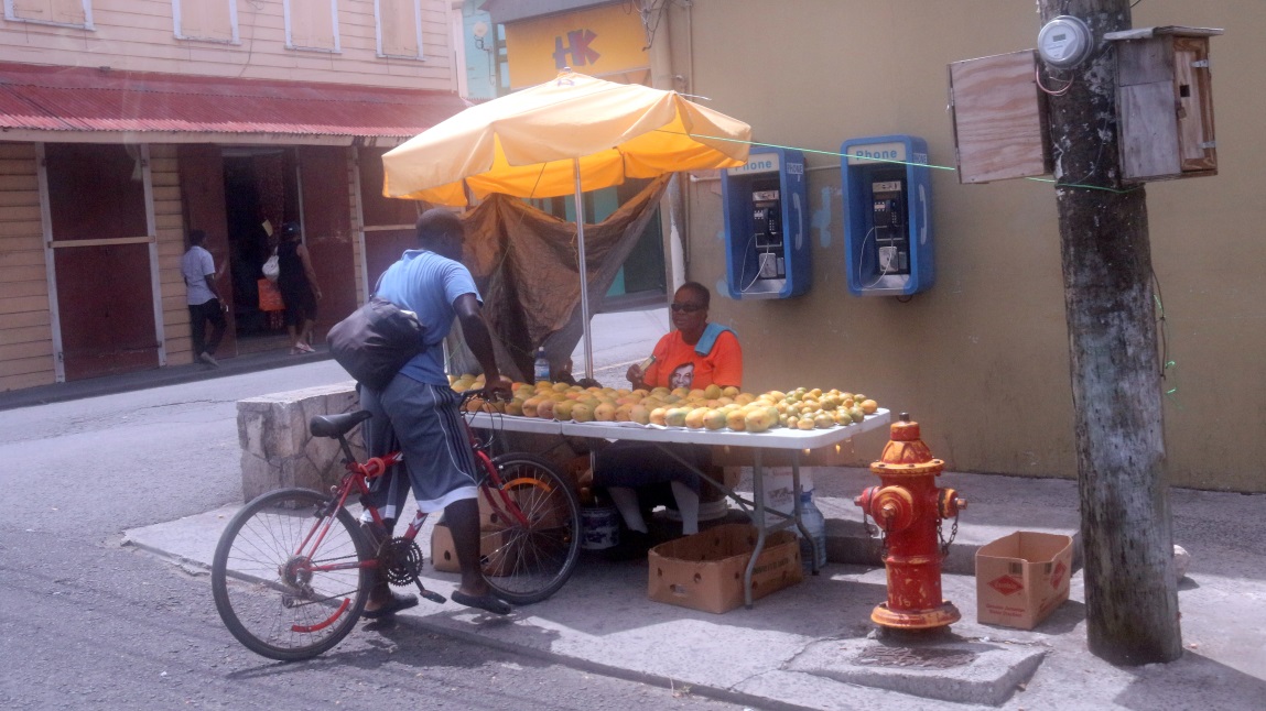 Street fruit vendor