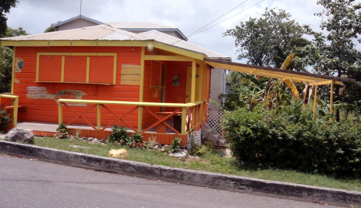 Closed roadside stand in Swetes