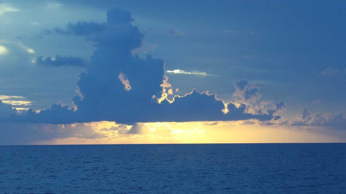 First sunset