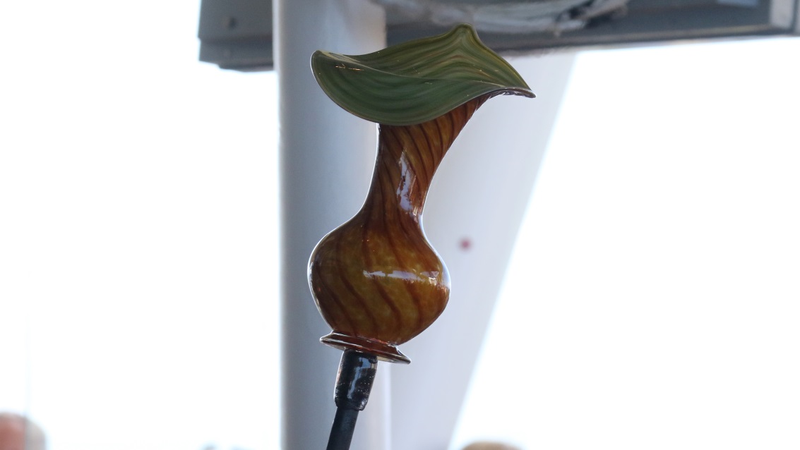 Glass blowing demonstration