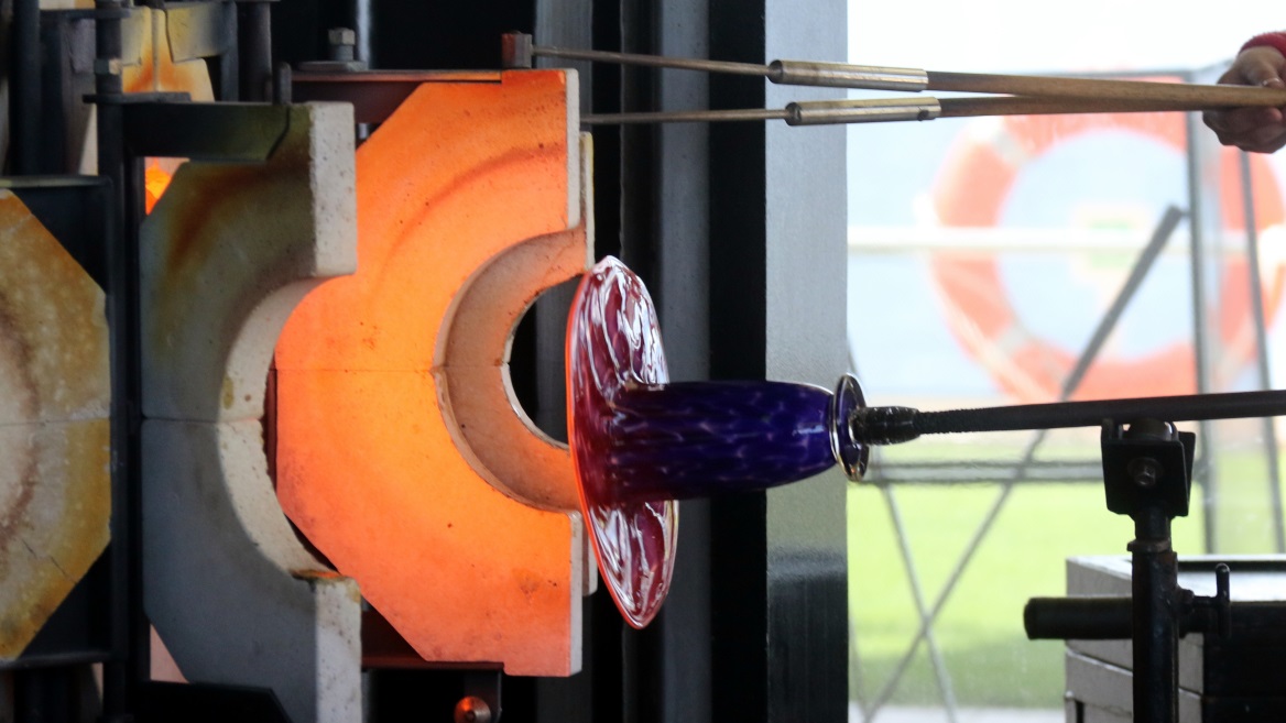 Glass blowing