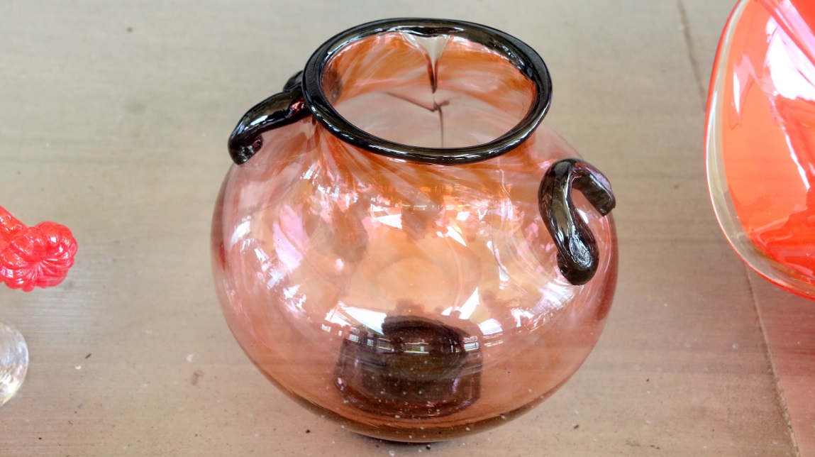 More glass blowing