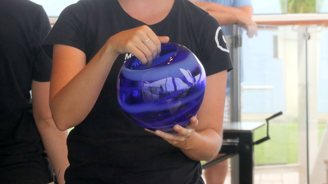 Glass blowing