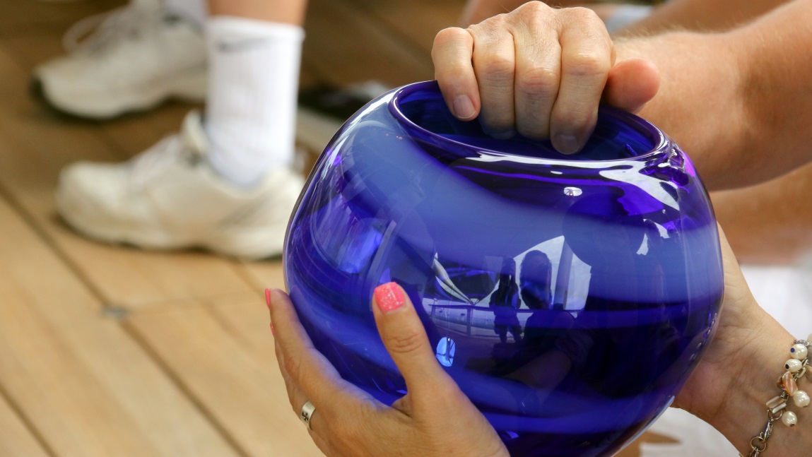 Glass blowing