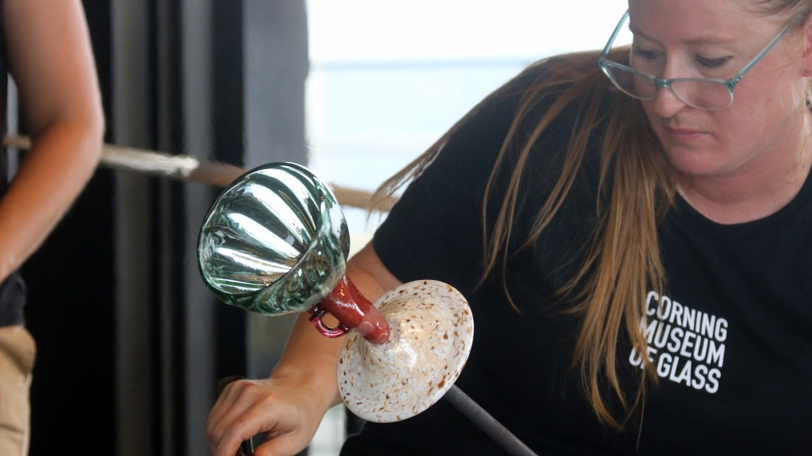 Glass blowing