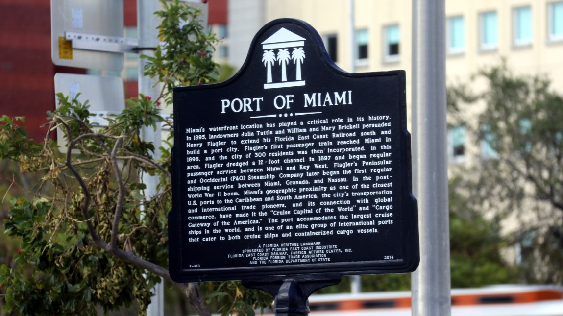 Historical info about the Port of Miami