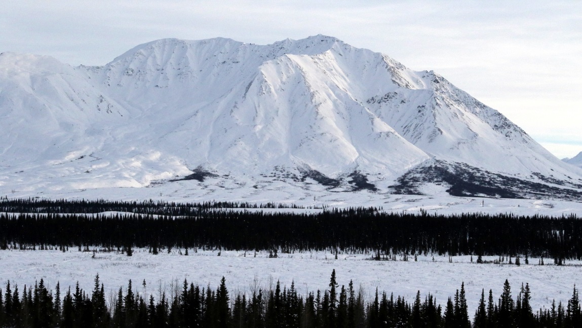 Zoomed in view to the Northeast