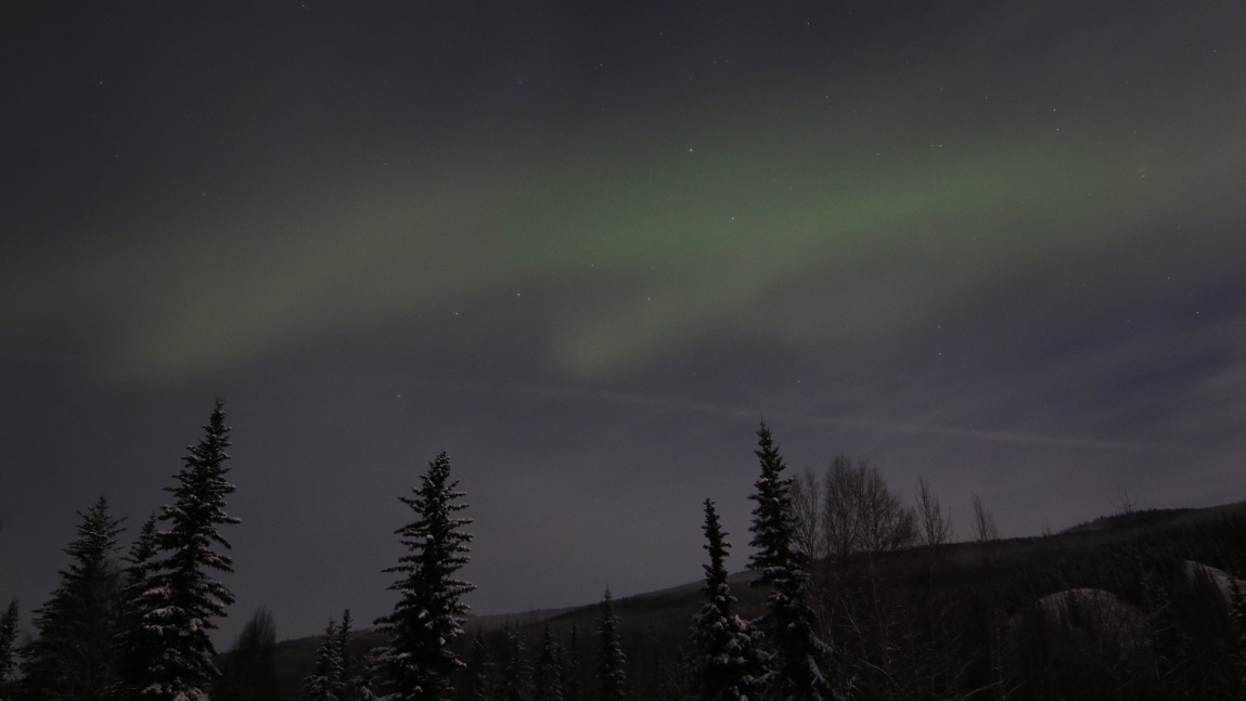 Aurora started out a bit slow
