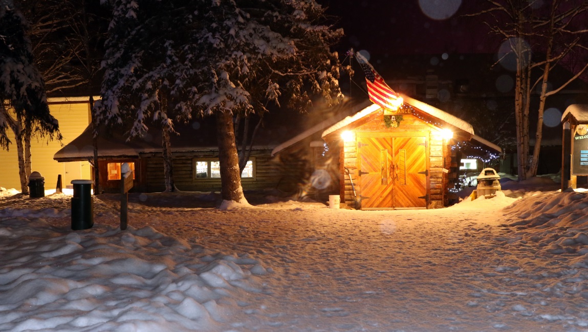 Main lodge entrance