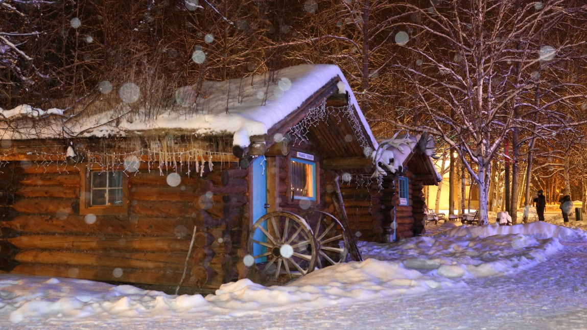 Activity cabins with flash