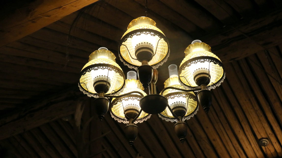 Antique looking chandeliers