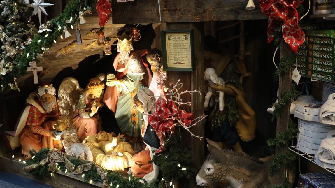 Manger scene