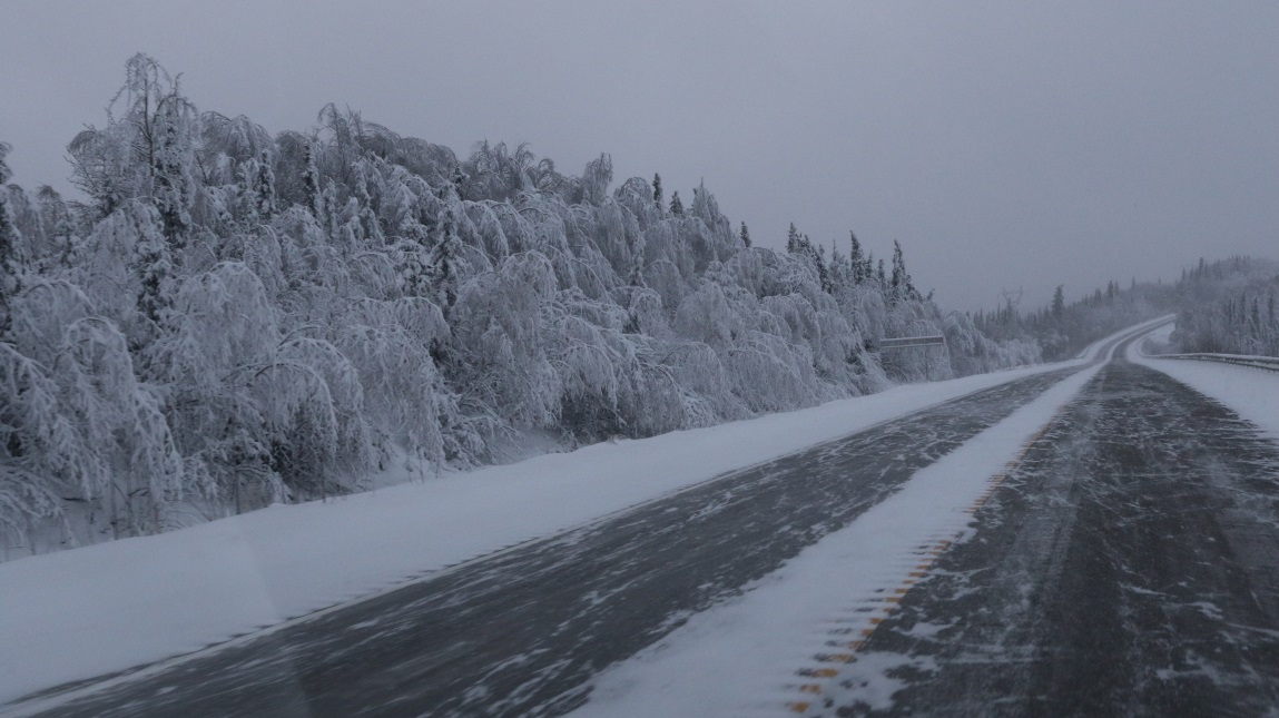 Fabulous snowy scenery