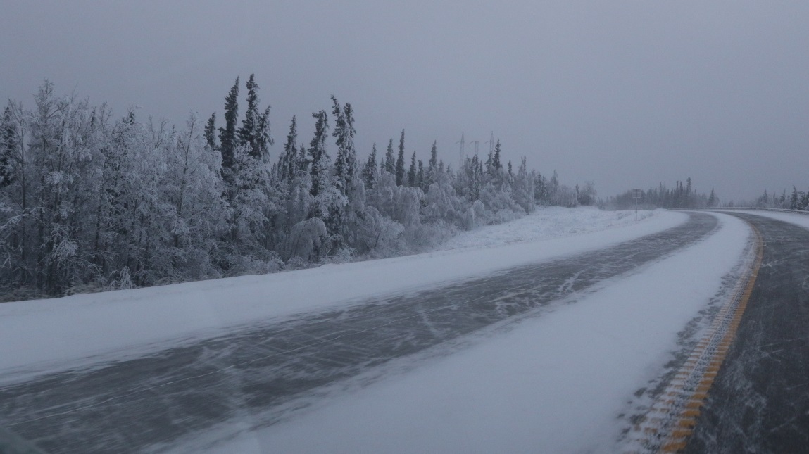 Fabulous snowy scenery