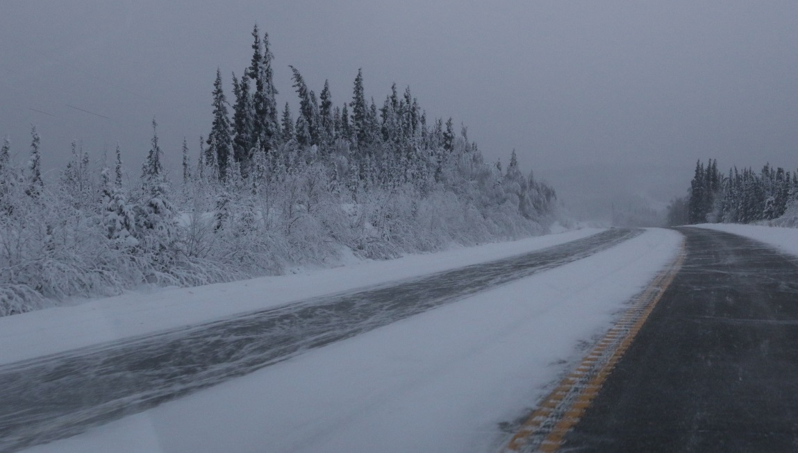 Fabulous snowy scenery