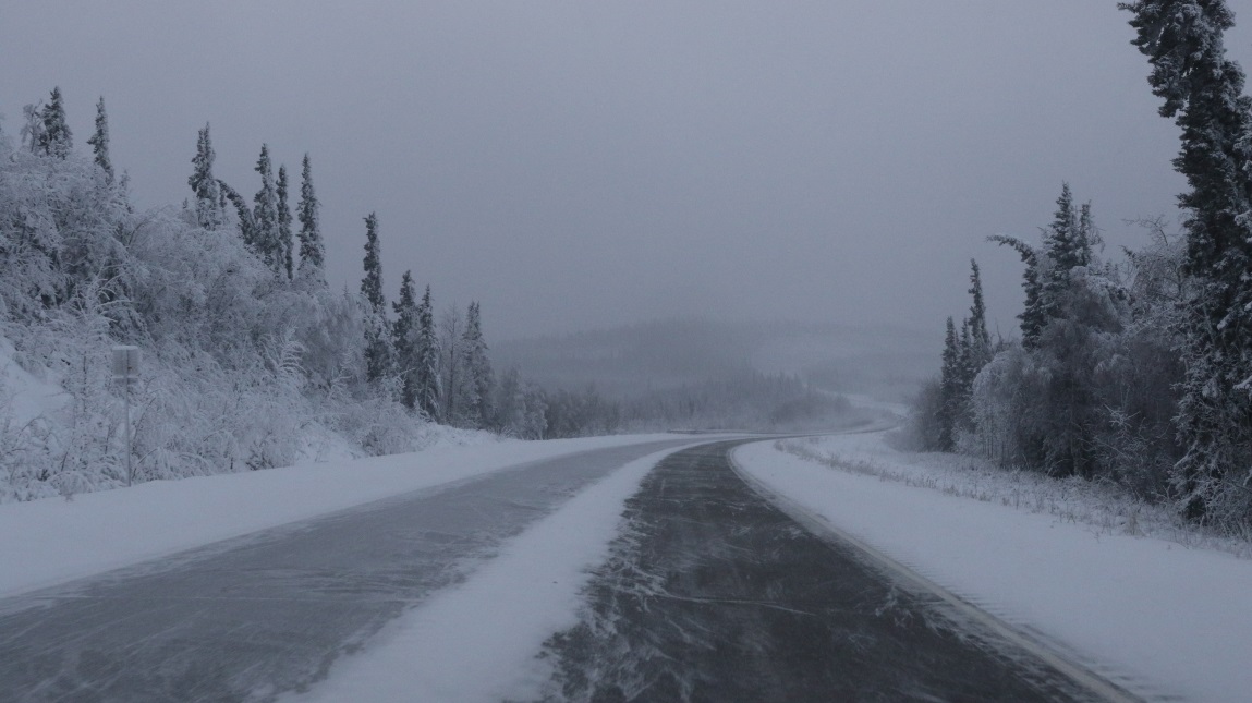 Fabulous snowy scenery