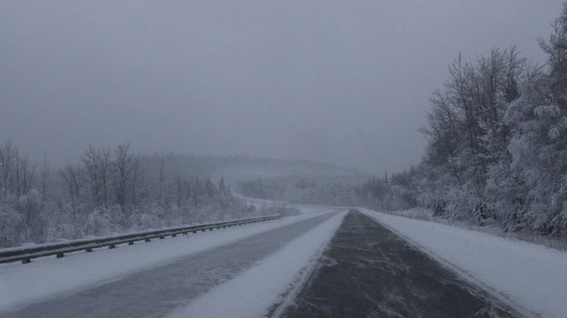 Fabulous snowy scenery