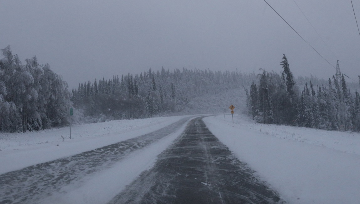 Fabulous snowy scenery