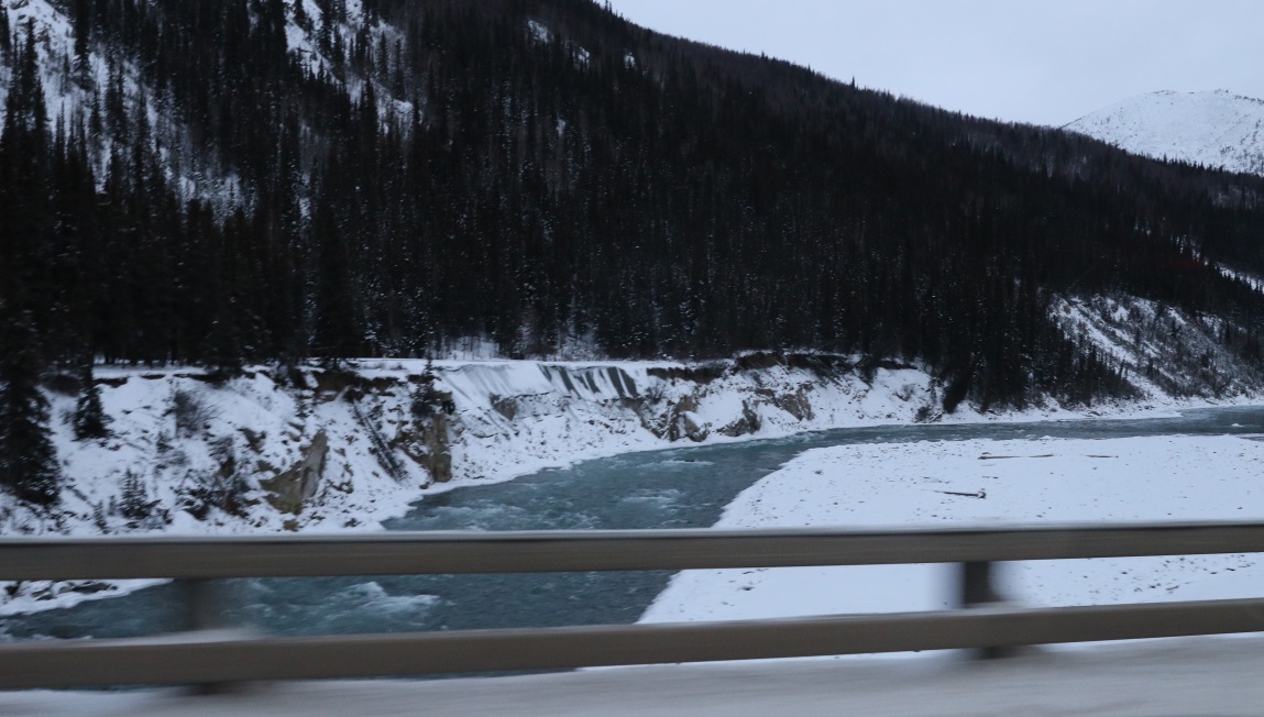 Crossing the Nenana River